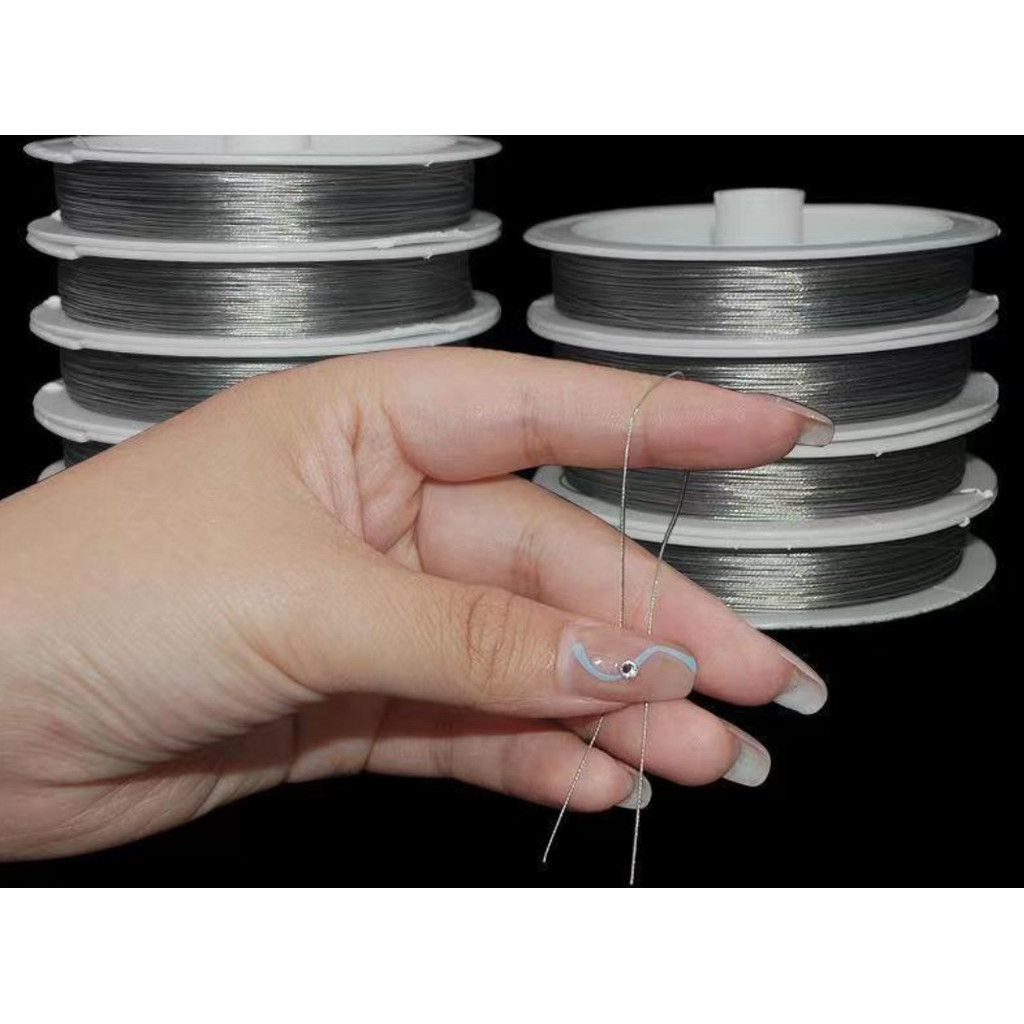 9~25m 0.3~0.8mm Stainless Steel Beaded Wire Tiger Tail Beading Wire For Jewelry Making Jewelry Finding 串珠钢丝线(2434-2880L) - Image 6