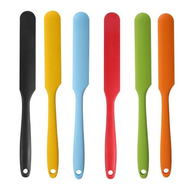 Silicone Long Scraper Color Cream Long Knife Scraper Cake Making Small Accessories Silicon Spatula Baking Tools (2848L) - Image 3