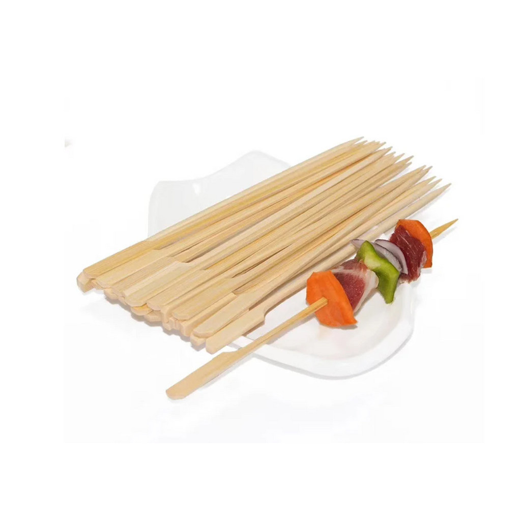 20pcs Guandong cooking bamboo skewers spicy hot barbecue skewers iron cannon skewers with handles(2790L) - Image 9