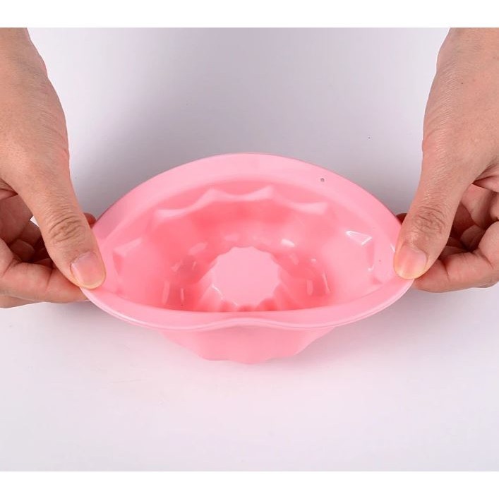 Silicone Bundt Cake Mold Non-stick Fluted Cake Baking Mold Pumpkin Cake Pan Fancy Round Donut Baking Mould(2852L) - Image 4