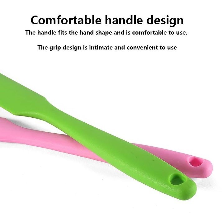 Silicone Long Scraper Color Cream Long Knife Scraper Cake Making Small Accessories Silicon Spatula Baking Tools (2848L) - Image 6