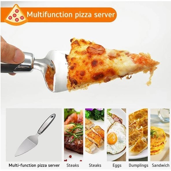 Stainless Steel Pizza Cutter Professional Pizza Cutter Wheel With Anti-Slip Handle For Pizza Waffles Baking Acces(2475L) - Image 3