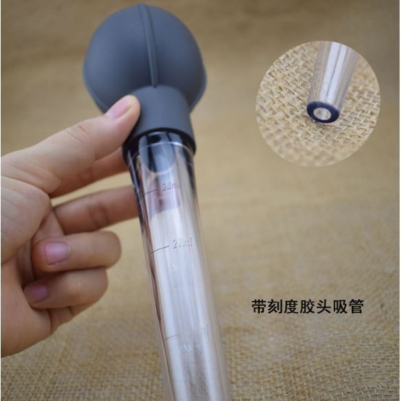 Large Ball Head Straws Baking Tools Oil Absorption Tube Silicone Head Drip Tube Type Measuring Spoon Cup (2850L) - Image 3