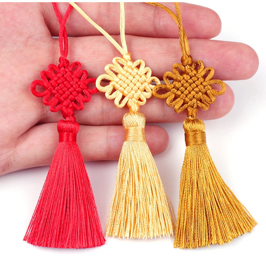 Bookmark Tassel Hanging Tassel with Silver Cap Colored Beads High Quality Beauty Decoration DIY Jewelry Craft (2730L) - Image 7
