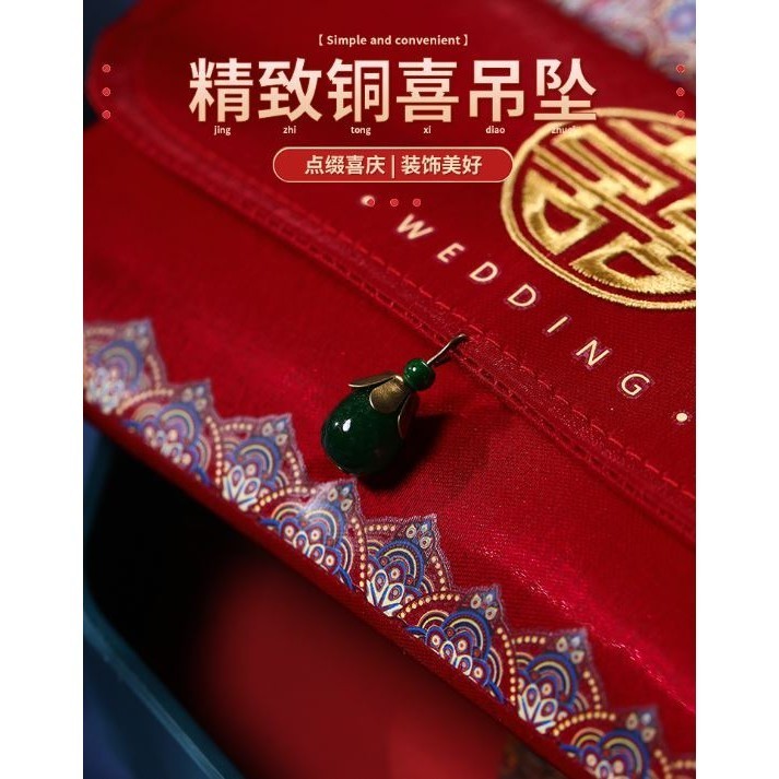 Red Envelope Delicate Large Capacity Fabric Art Tassel Design Chinese Style Wedding Lucky Pocket for Friends (2829L) - Image 6