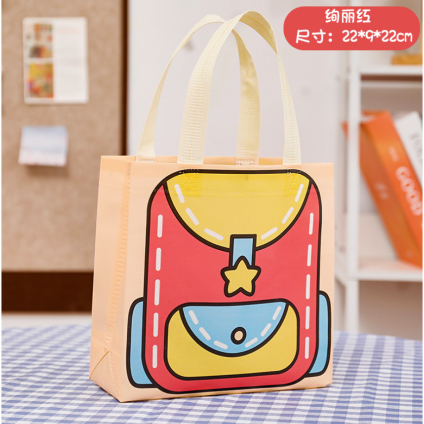Mr. Paper Colorful Handbag Storage Bags Kids Cute Functional Storage Bag Holiday Gift Packaging Bag原创多巴胺色系手提袋(432-2879L) - Image 13