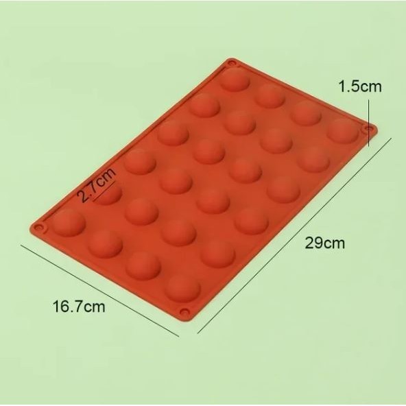 4/6/15/18/24 Round Half Sphere Silicone Chocolate Mold Set Candle Mold For Baking Pastry Bakeware Cake Tool(2851L) - Image 9