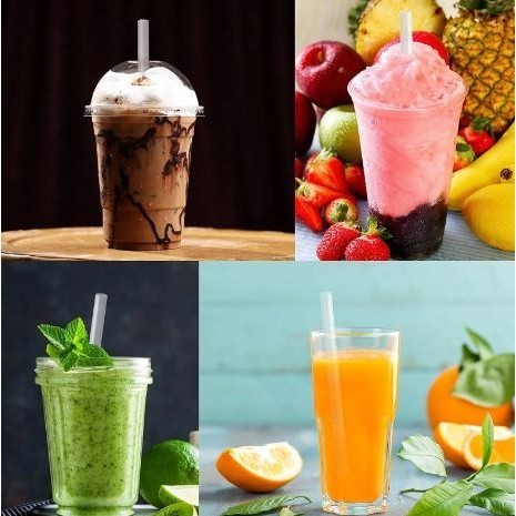 100pcs 5/10mm x 25cm Large Drinking Straws For Pearl Bubble Milk Tea Smoothie Party Plastic Bar Accessories (2856L) - Image 4