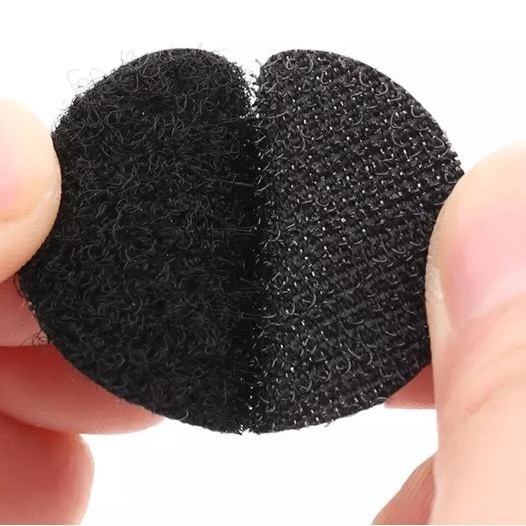 10/20mm Disc Nylon Adhesive Strong Glue Sticker Round Coins Hook and Loop Tape (2910L) - Image 6