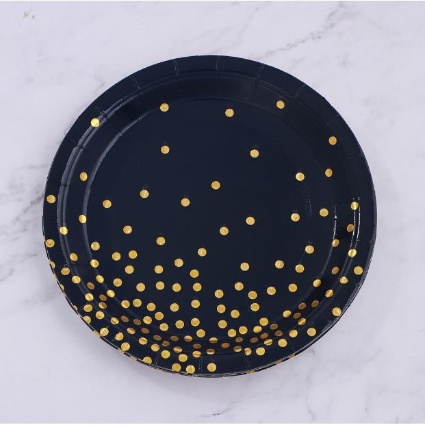5pcs/pack Dot Disposable Tableware Plates Paper Cups Happy Birthday Party Decor Kids Boy Girl Babayshower Favor(2908L) - Image 16