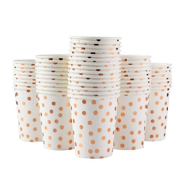 5pcs/pack Dot Disposable Tableware Plates Paper Cups Happy Birthday Party Decor Kids Boy Girl Babayshower Favor(2908L) - Image 10