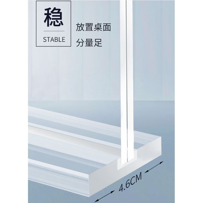 1pc Acrylic Desktop Display Frame Table Card Sign Collection Photo Protection Holder Magnetic Display Stand(2889L) - Image 6