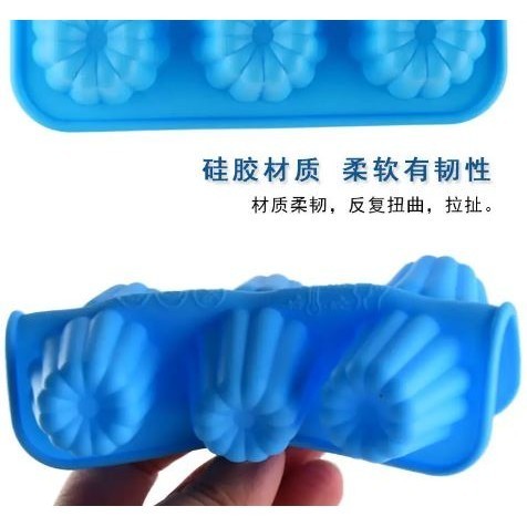 6-Cavity Silicone Cake Mold Creative Baking Cake Dessert DIY Jelly Incense Candle Gypsum Mould Cupcake Access(2929L) - Image 7