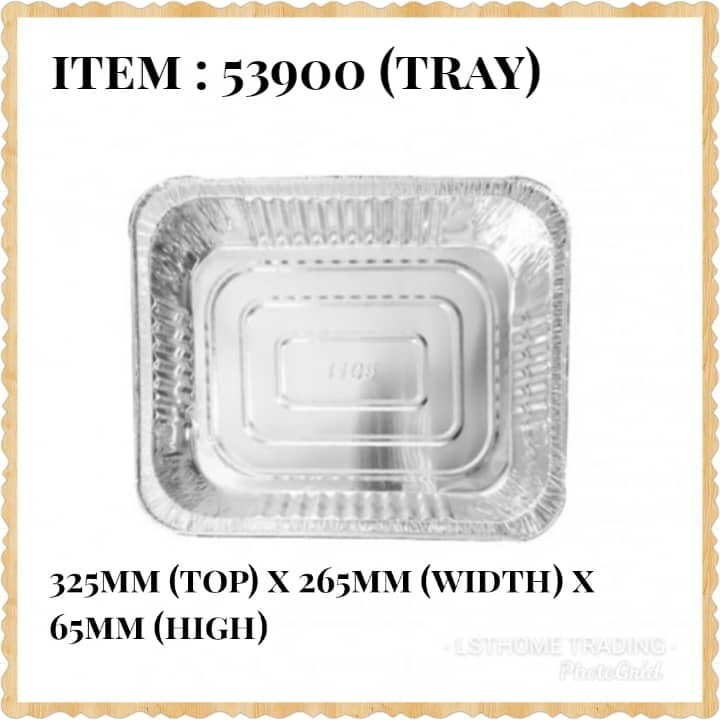 5pcs Disposable Square Aluminum Foil Lunch Box Food Packaging Heavy Duty Oblong Foil Pans with Lids (2903L) - Image 10