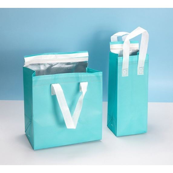 Portable Takeaway Disposable Thermal Bag Thick Aluminum Foil Catering Bento Takeaway Food Insulation Non-wovenBag(2935L) - Image 8