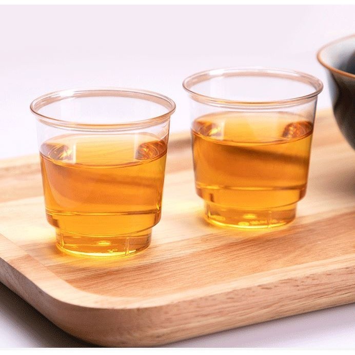 100ml 20pcs Disposable Tasting Cup Hard Plastic Cup Tea Cup Water Cup Dessert Cup Accept Customize (2933L) - Image 2