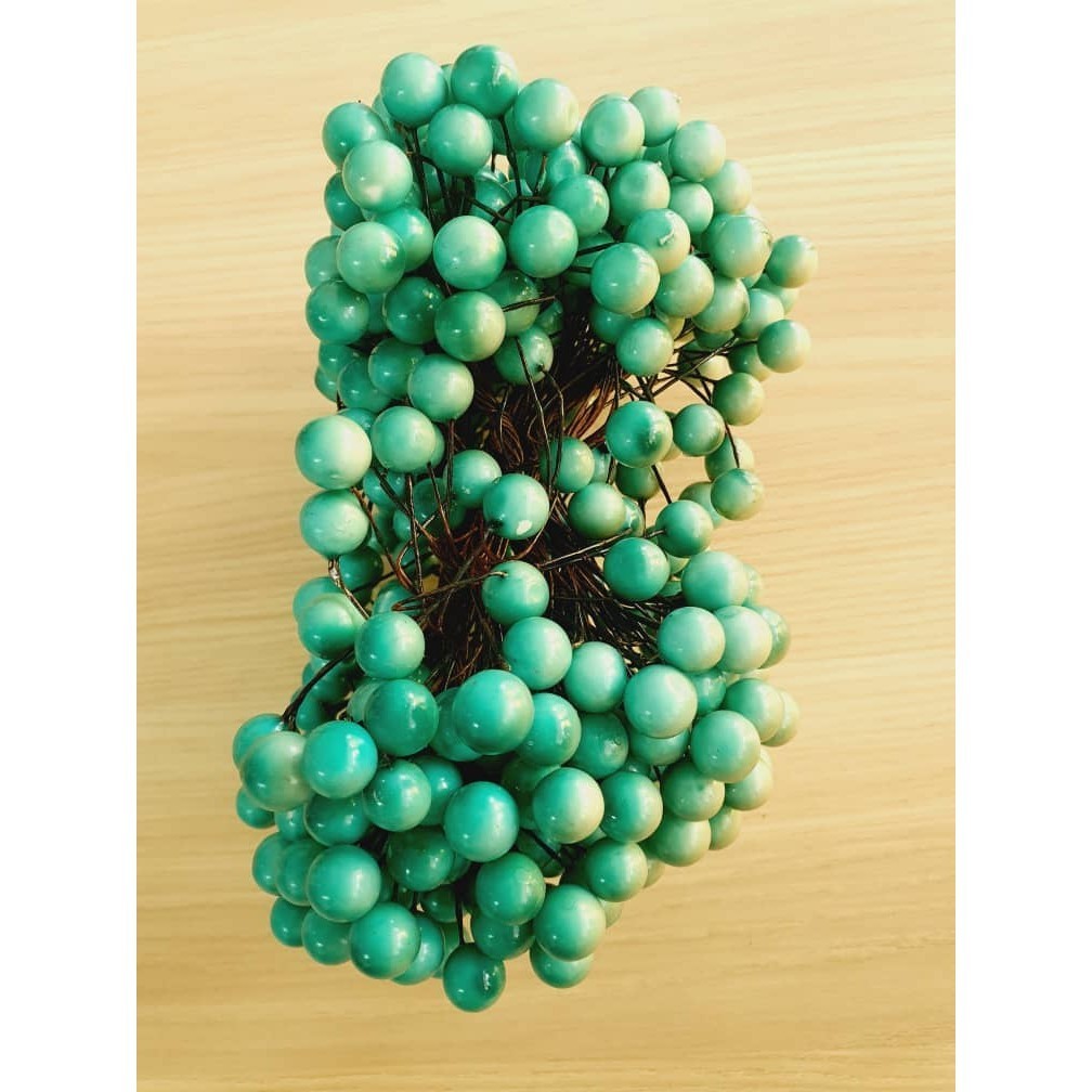 20pcs/40head Pearl Double Head Berries Mini Fake Fruit Berries Red Cherry Flower Bouquet Stamen Christmas Decor(2899L) - Image 20