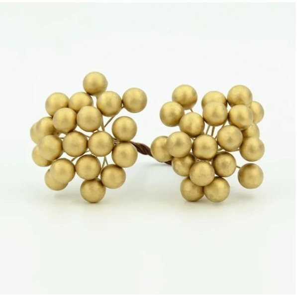 20pcs/40head Pearl Double Head Berries Mini Fake Fruit Berries Red Cherry Flower Bouquet Stamen Christmas Decor(2899L) - Image 17