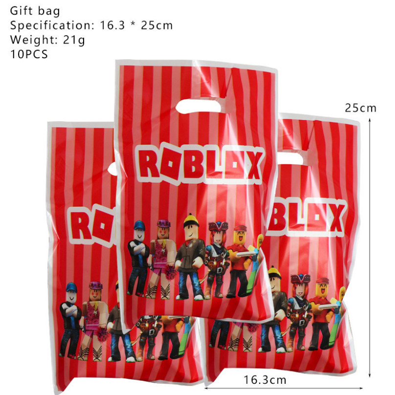 10pcs Cute Cartoon Gift Bags Birthday Party Decoration Goody Biscuit Package Candy Kids Gifts for Baby Shower 回礼袋(2968L) - Image 16