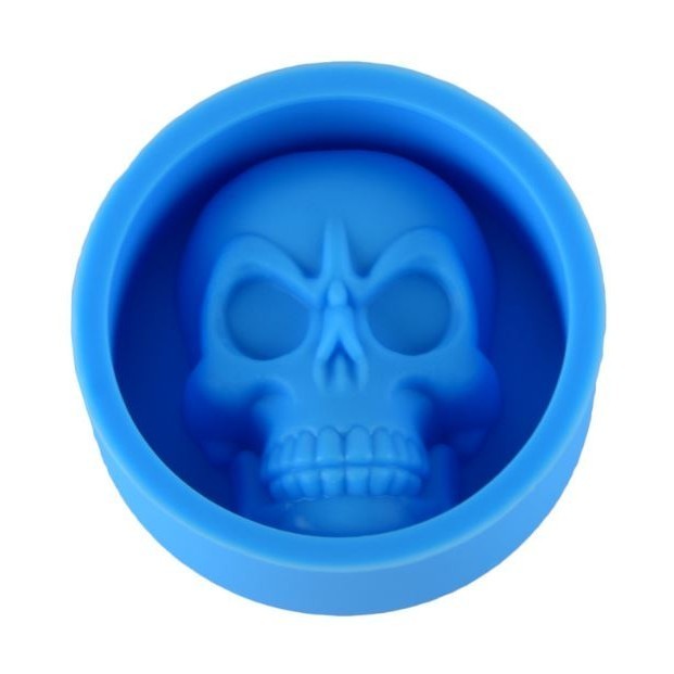3D Skull Silicone Ice Mold Chocolate Fondant Cake Pop Mold Baking Tool Kitchen Gadgets DIY Halloween Party Access(2940L) - Image 6