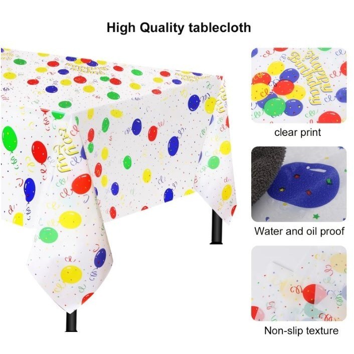 Sanrio Kuromi Super Hero Birthday Party Tablecloth Oil-proof Waterproof Atmosphere Sense Cartoon Melody Decor (2966L) - Image 2
