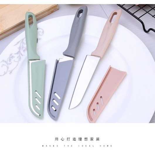 Portable Stainless Steel Knife Potato Bread Camping Cutter Fruit Vegetable Knife Household Kitchen (2981L) - Image 2