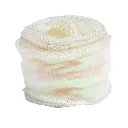 4cm/10 yards Fancy Fishtail Ribbon DIY Headpiece Hair Bow Flower Wrap Bouquet wave yarn gift wrap(2963L) - Image 8