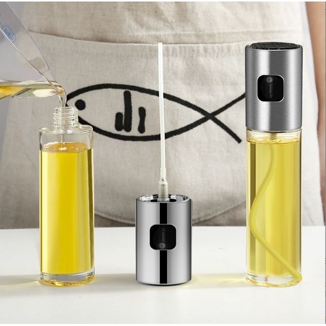 Glass Oil Sprayer for Cooking Olive Spray Mister for Salad BBQ Kitchen Gadgets Accessories Baking (2986L) - Image 5