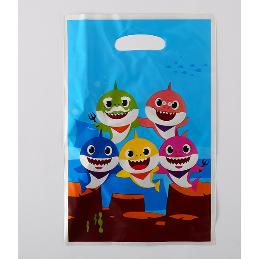 10pcs Cute Cartoon Gift Bags Birthday Party Decoration Goody Biscuit Package Candy Kids Gifts for Baby Shower 回礼袋(2968L) - Image 8
