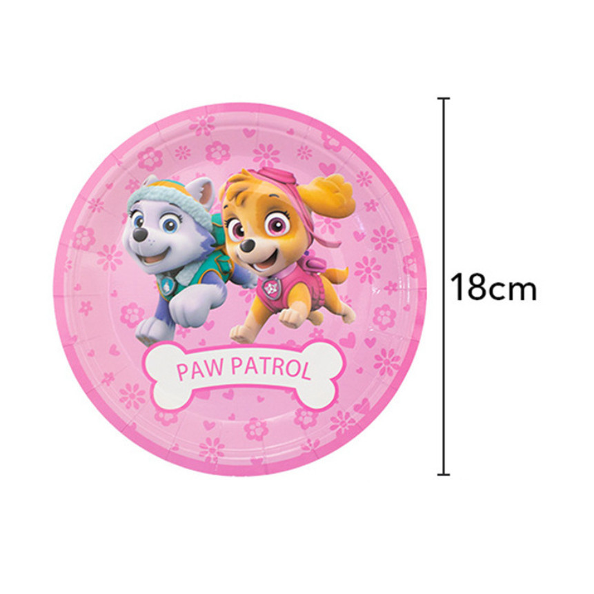 10pcs/lot Birthday Party Decoration Paper Cups Plates Backdrop Tableware For Kids 纸盘派对餐具装饰 (2955L) - Image 16