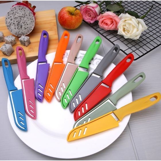 Portable Stainless Steel Knife Potato Bread Camping Cutter Fruit Vegetable Knife Household Kitchen (2981L)