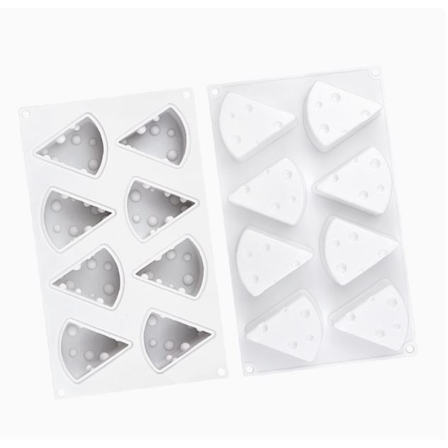 Non-Stick Cheese Shaped Cake Mold For Baking Dessert Ring Art Mousse Silicone 3D Mould Silikonowe Mould Tools(3024L) - Image 6