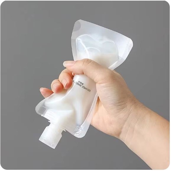 2pcs Travel Lotion Body Wash Shampoo Split Bag 100ml Portable Facial Cleanser Travel Disposable Cosmetic 分装袋 (2991L) - Image 8