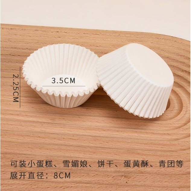 100Pcs/Lot Pure White Cupcake Liners Food Grade Paper Cup Cake Baking Cup Muffin Kitchen Cupcake Cases Cake Molds(2546L) - Image 10
