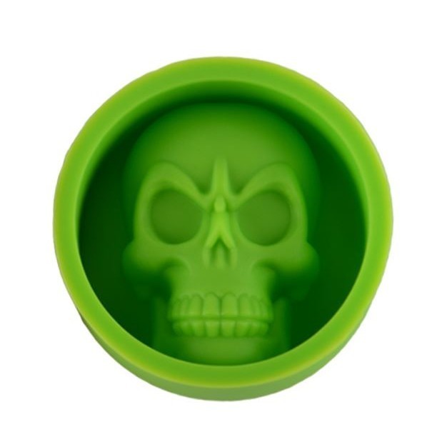 3D Skull Silicone Ice Mold Chocolate Fondant Cake Pop Mold Baking Tool Kitchen Gadgets DIY Halloween Party Access(2940L) - Image 7