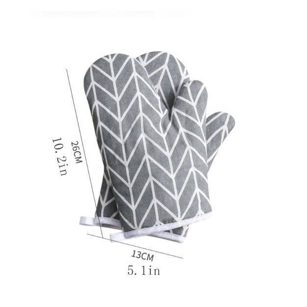 1pcs Heat-insulating Gloves, Anti-scald Microwave Gloves, High Temperature Resistant Kitchen Baking Oven Gloves (2985L) - Image 7