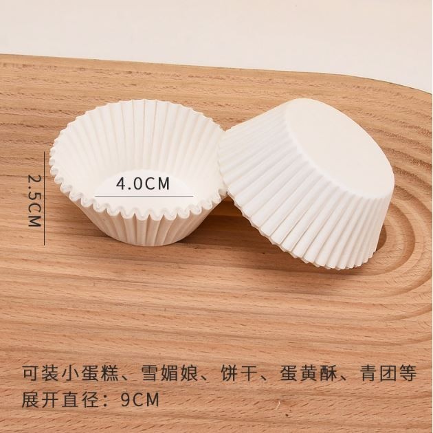 100Pcs/Lot Pure White Cupcake Liners Food Grade Paper Cup Cake Baking Cup Muffin Kitchen Cupcake Cases Cake Molds(2546L) - Image 11