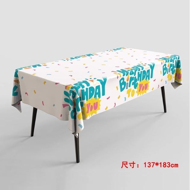 Sanrio Kuromi Super Hero Birthday Party Tablecloth Oil-proof Waterproof Atmosphere Sense Cartoon Melody Decor (2966L) - Image 12