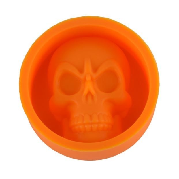 3D Skull Silicone Ice Mold Chocolate Fondant Cake Pop Mold Baking Tool Kitchen Gadgets DIY Halloween Party Access(2940L) - Image 8