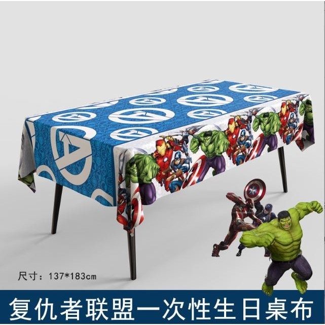 Sanrio Kuromi Super Hero Birthday Party Tablecloth Oil-proof Waterproof Atmosphere Sense Cartoon Melody Decor (2966L) - Image 6