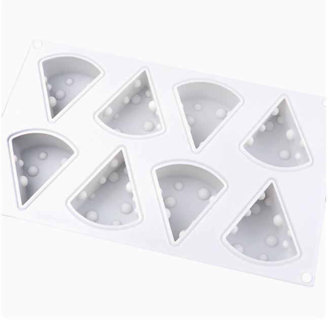 Non-Stick Cheese Shaped Cake Mold For Baking Dessert Ring Art Mousse Silicone 3D Mould Silikonowe Mould Tools(3024L) - Image 7