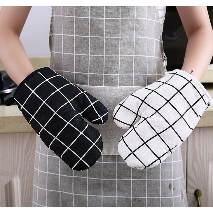 1pcs Heat-insulating Gloves, Anti-scald Microwave Gloves, High Temperature Resistant Kitchen Baking Oven Gloves (2985L) - Image 3