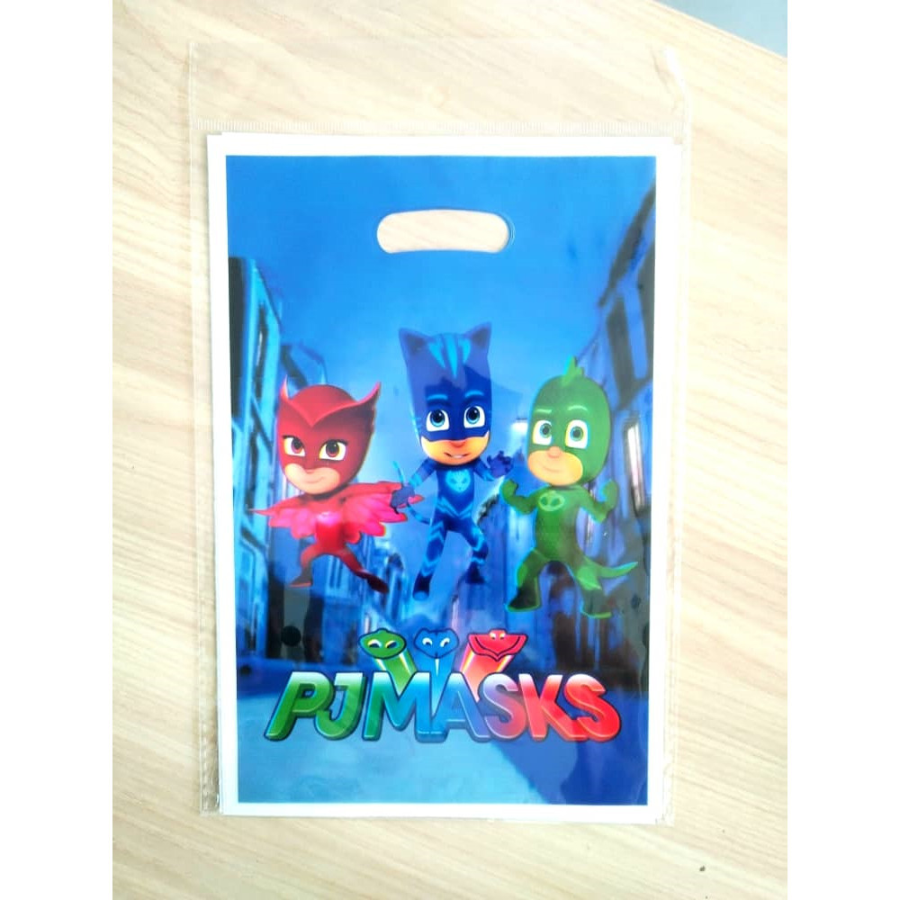 10pcs Cute Cartoon Gift Bags Birthday Party Decoration Goody Biscuit Package Candy Kids Gifts for Baby Shower 回礼袋(2968L) - Image 14