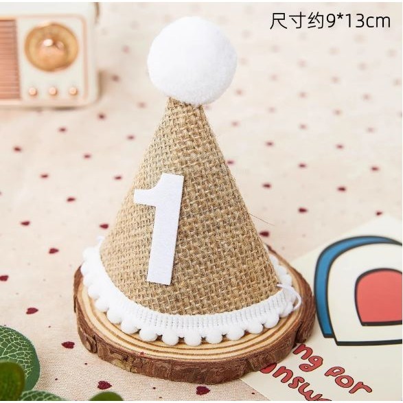 Ins Crown Happy Birthday Hat for Kids Durable Felt Fabric Celebration Headband Decorations Baby Birthday Party(2965L) - Image 4