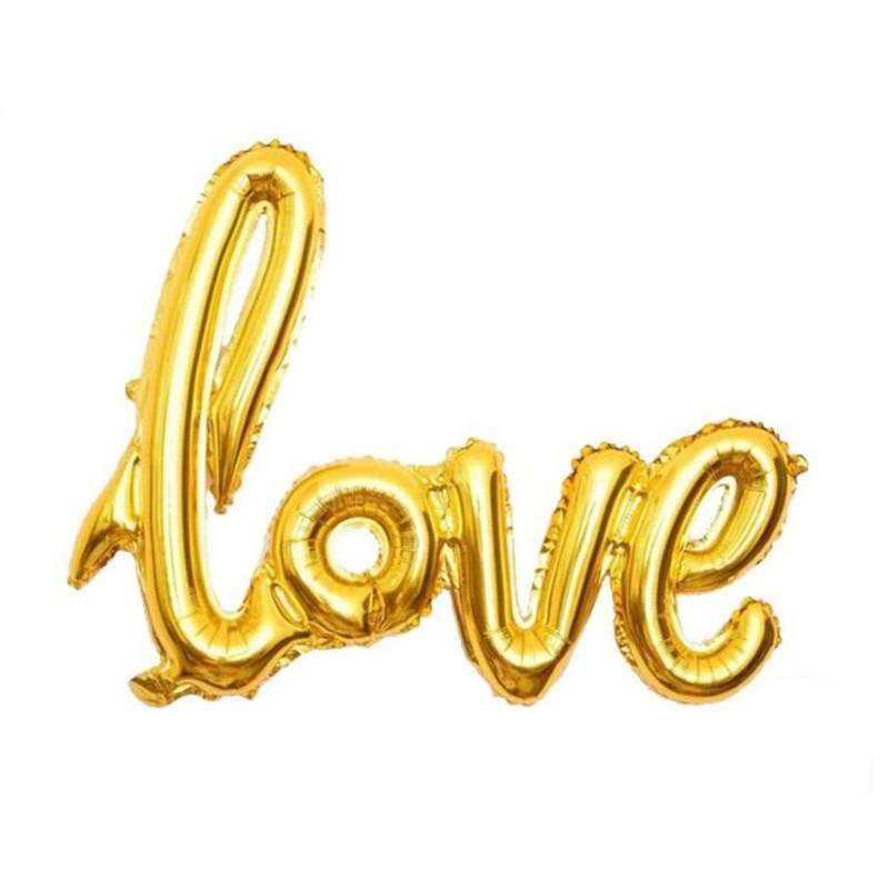 Medium LOVE Letter Balloons Wedding Decorative Aluminum Film Foil Balloon for Weddings - Image 15