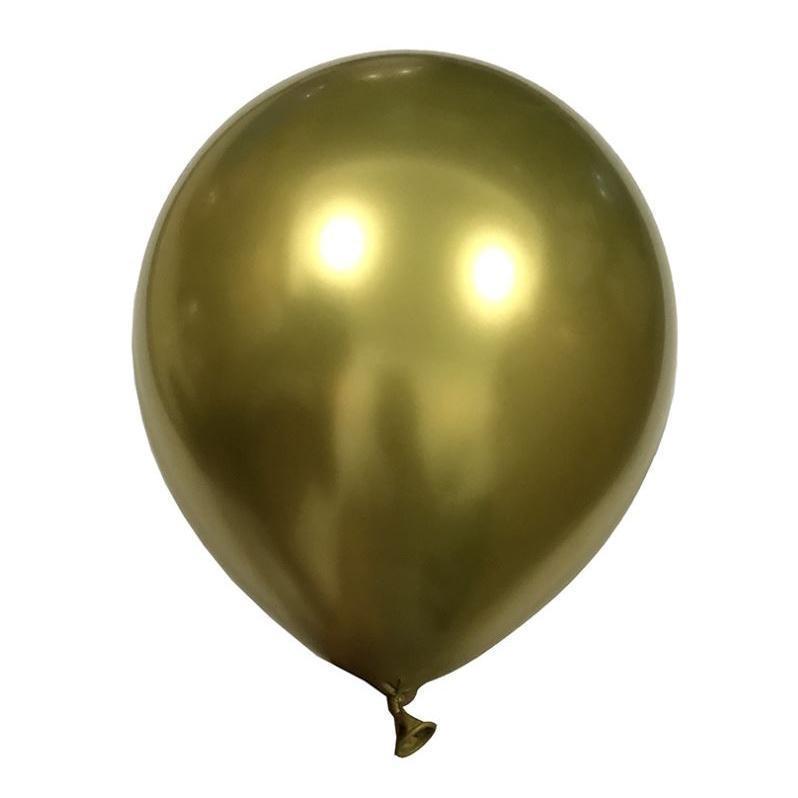 100pcs 12inch Glossy Metal Pearl Latex Balloons Rose Gold Thick Chrome Metallic Helium Air Balls Globos (1402L) - Image 11