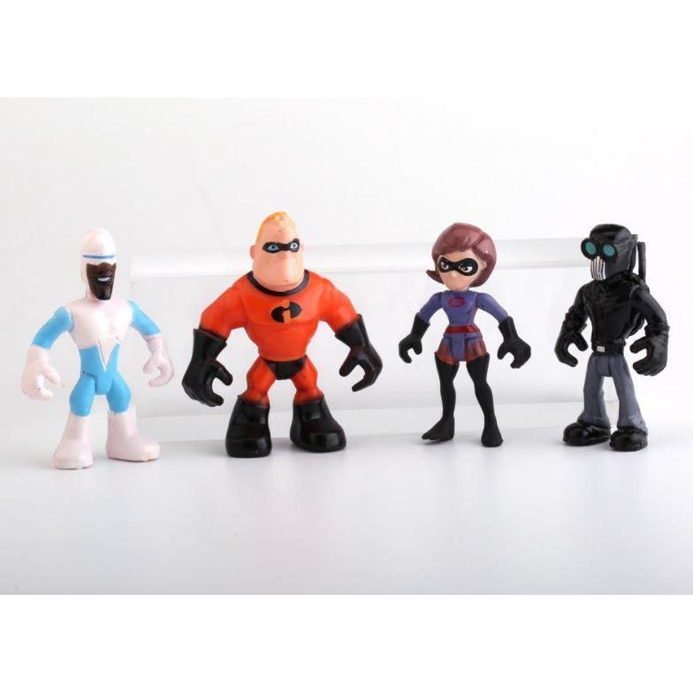 The Incredibles 2 Mr. Incredibles Elastigirl Dash Jack-jack Parr Mini PVC Figures(962L) - Image 8
