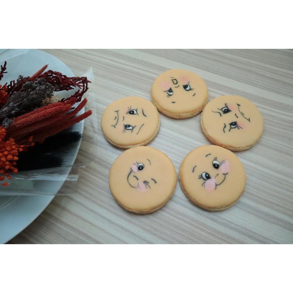 1set Handmade Icing Cookies Birthday Wedding Party Cake Dessert Decoration - Image 12