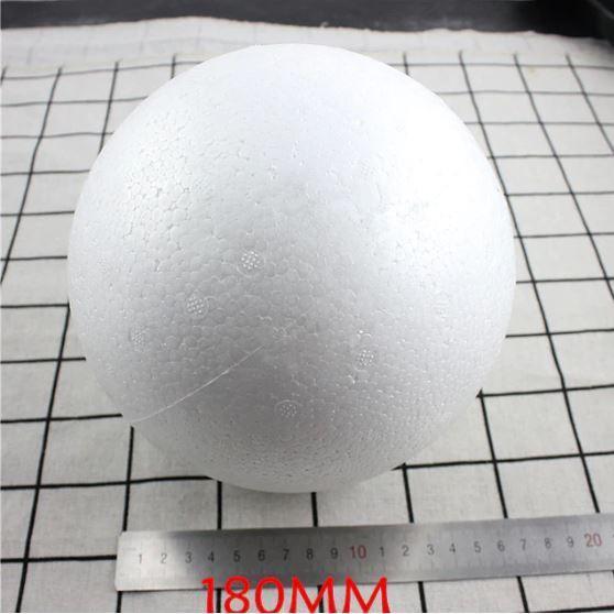 18cm 20cm Round Styrofoam Balls Christmas Ball White Modelling Polystyrene Foam Craft Balls Christmas Decorations - Image 3
