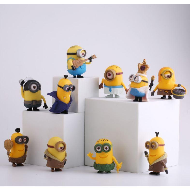 Minion Miniature Figurines Toys Cute Lovely Model Kids Toys PVC Anime Children Figure gift for the children (938L) - Image 3